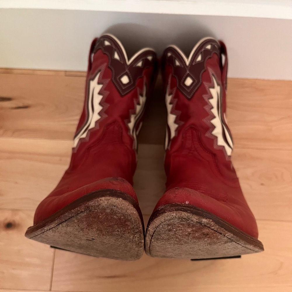 Tecovas Jolene Crimson/Bone 8 - Picture 6 of 6